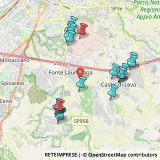 Mappa Via Alfredo Capelli, 00134 Roma RM, Italia (2.324)