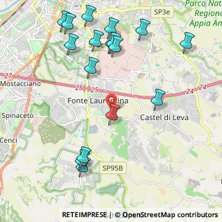 Mappa Via Alfredo Capelli, 00134 Fonte Laurentina RM, Italia (2.68059)
