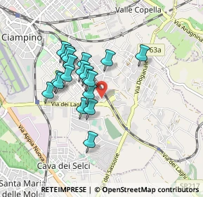 Mappa Via Pasquale Lombardo, 00043 Ciampino RM, Italia (0.761)