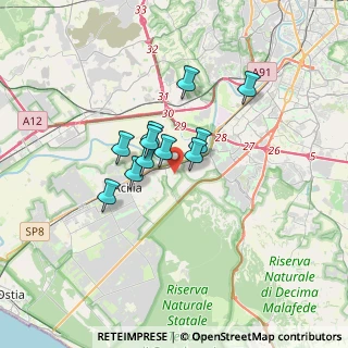 Mappa Via Nino Taranto, 00125 Roma RM, Italia (2.42636)