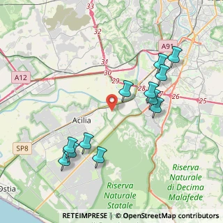 Mappa Via Nino Taranto, 00125 Roma RM, Italia (4.34583)
