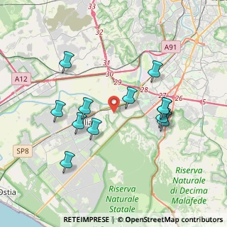 Mappa Via Nino Taranto, 00125 Roma RM, Italia (3.82083)