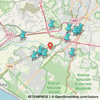 Mappa Via Nino Taranto, 00125 Roma RM, Italia (3.97917)