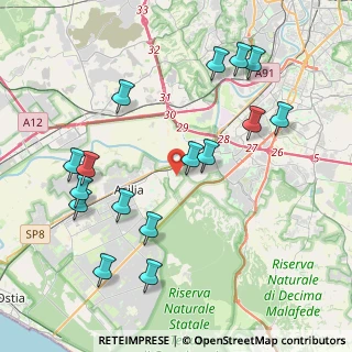 Mappa Via Nino Taranto, 00125 Roma RM, Italia (4.76813)