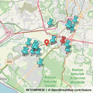Mappa Via Nino Taranto, 00125 Roma RM, Italia (3.77105)