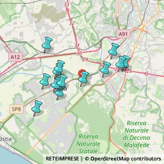 Mappa Via Nino Taranto, 00125 Roma RM, Italia (3.66077)