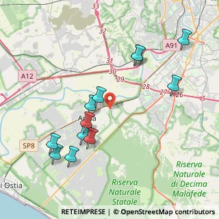 Mappa Via Giuseppe Todeschini, 00125 Roma RM, Italia (4.48)