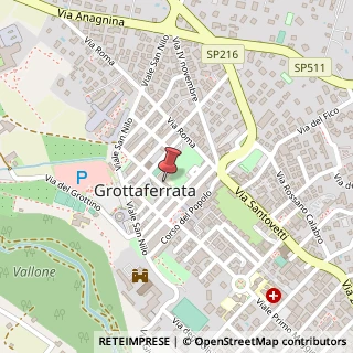 Mappa Via Giuseppe Garibaldi, 10, 00046 Grottaferrata, Roma (Lazio)