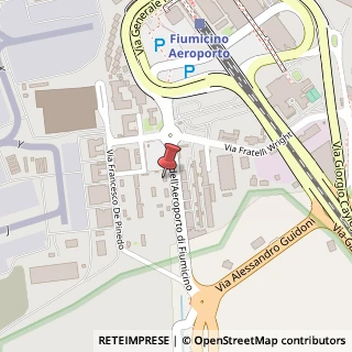 Mappa Via dell' Aeroporto di Fiumicino, 320, 00050 Fiumicino, Roma (Lazio)