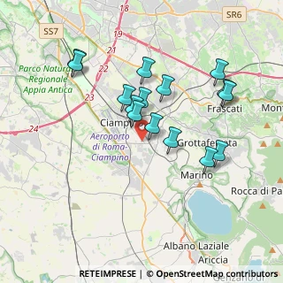 Mappa Via Spoleto, 00043 Ciampino RM, Italia (3.6)