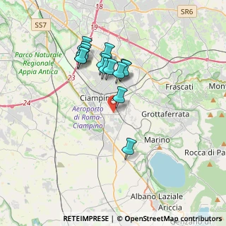 Mappa Via Spoleto, 00043 Ciampino RM, Italia (3.41)