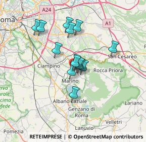 Mappa Largo Gorizia, 00046 Grottaferrata RM, Italia (5.31857)