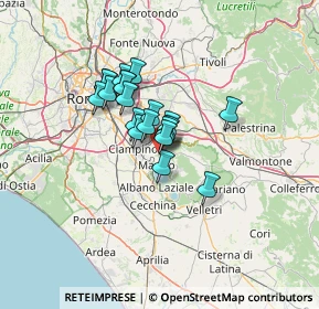 Mappa Largo Gorizia, 00046 Grottaferrata RM, Italia (9.37)