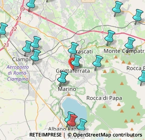 Mappa Largo Gorizia, 00046 Grottaferrata RM, Italia (5.7315)
