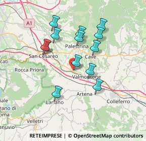 Mappa Via Gaetano Scirea, 00030 Labico RM, Italia (6.79538)