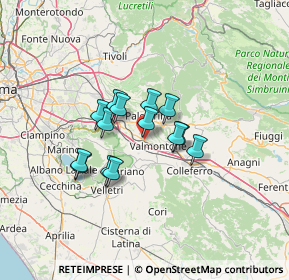 Mappa Via Gaetano Scirea, 00030 Labico RM, Italia (9.915)