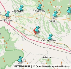 Mappa Via Gaetano Scirea, 00030 Labico RM, Italia (6.80545)