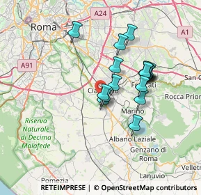 Mappa Aeroporto, 00178 Roma RM, Italia (6.00824)