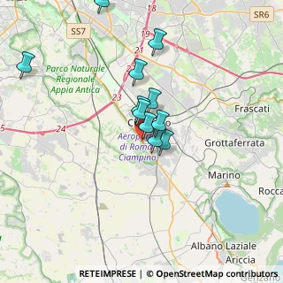 Mappa Aeroporto, 00178 Roma RM, Italia (3.07182)