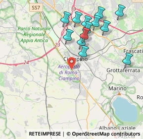 Mappa Aeroporto, 00178 Roma RM, Italia (4.49615)
