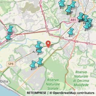 Mappa Via Mario Carotenuto, 00125 Roma RM, Italia (6.829)