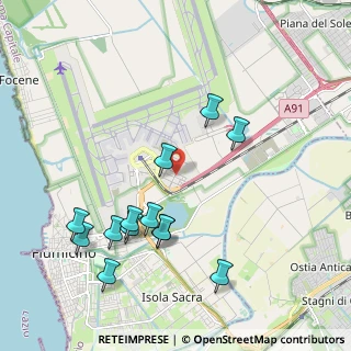 Mappa Via Renato Ciprari, 00054 Fiumicino RM, Italia (2.27538)