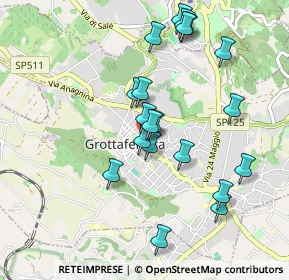 Mappa Piazza Alcide De Gasperi, 00046 Grottaferrata RM, Italia (0.966)