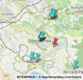 Mappa Via Gregorio di Tuscolo, 00046 Grottaferrata RM, Italia (1.71167)