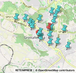 Mappa Via Gregorio di Tuscolo, 00046 Grottaferrata RM, Italia (0.8845)