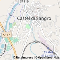 Mapa Castel di Sangro