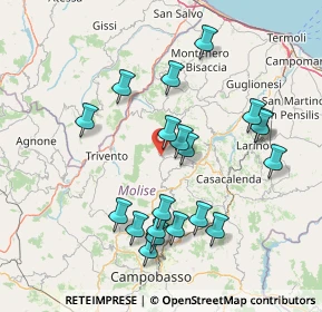 Mappa 86030 Civitacampomarano CB, Italia (16.2985)