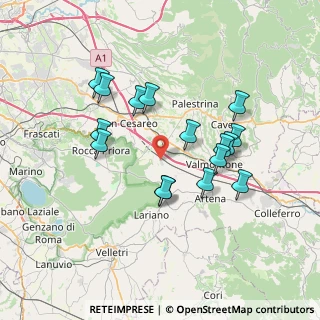 Mappa Ventitreesima Str., 00030 Labico RM, Italia (7.09375)