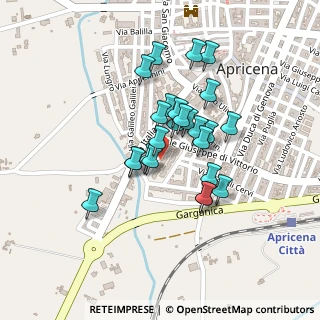 Mappa Via Collatia, 71011 Apricena FG, Italia (0.168)