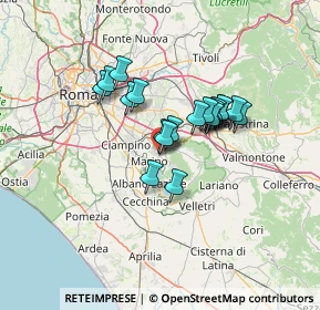 Mappa SR218, 00046 Grottaferrata RM, Italia (10.3045)
