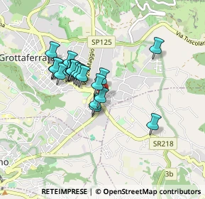 Mappa SR218, 00046 Grottaferrata RM, Italia (0.756)