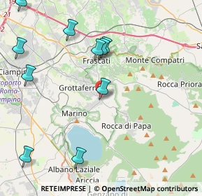 Mappa SR218, 00046 Grottaferrata RM, Italia (5.59818)