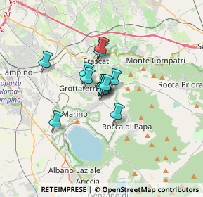 Mappa SR218, 00046 Grottaferrata RM, Italia (1.98833)