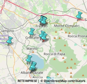 Mappa SR218, 00046 Grottaferrata RM, Italia (4.7375)