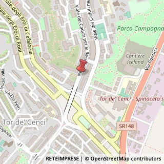 Mappa Via Giuseppe Bugatto, 5, 00128 Roma, Roma (Lazio)