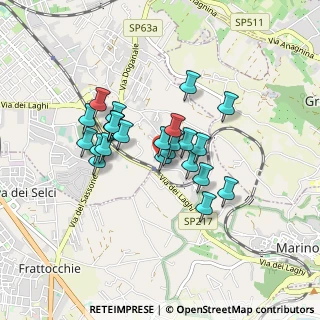 Mappa Via delle Pantanelle, 00043 Ciampino RM, Italia (0.69167)