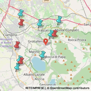 Mappa Via dei Casali, 00046 Grottaferrata RM, Italia (5.10545)