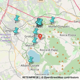 Mappa Via dei Casali, 00046 Grottaferrata RM, Italia (3.7575)