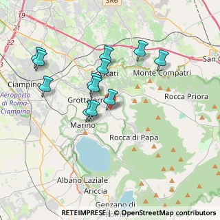 Mappa Via dei Casali, 00046 Grottaferrata RM, Italia (3.65)
