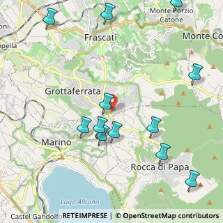 Mappa Via dei Casali, 00046 Grottaferrata RM, Italia (2.6375)