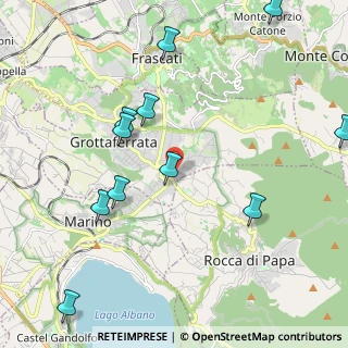 Mappa Via dei Casali, 00046 Grottaferrata RM, Italia (2.61273)
