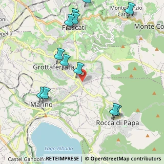 Mappa Via dei Casali, 00046 Grottaferrata RM, Italia (2.63833)