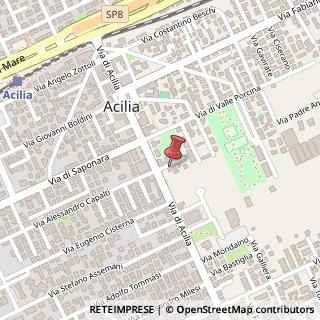 Mappa Via Giulio Rolland, 8, 00125 Roma, Roma (Lazio)