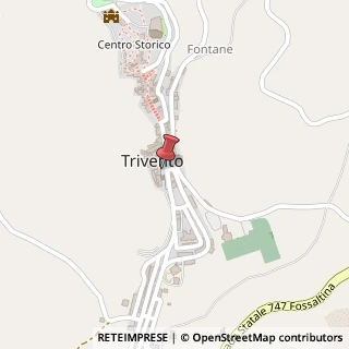 Mappa Piazza Fontana, 17, 86029 Trivento, Campobasso (Molise)