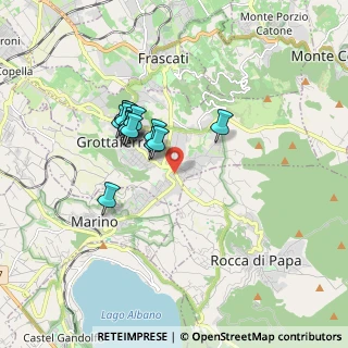 Mappa Via dell'Gabriella Unità, 00046 Grottaferrata RM, Italia (1.43857)