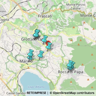 Mappa Via dell'Gabriella Unità, 00046 Grottaferrata RM, Italia (1.82727)